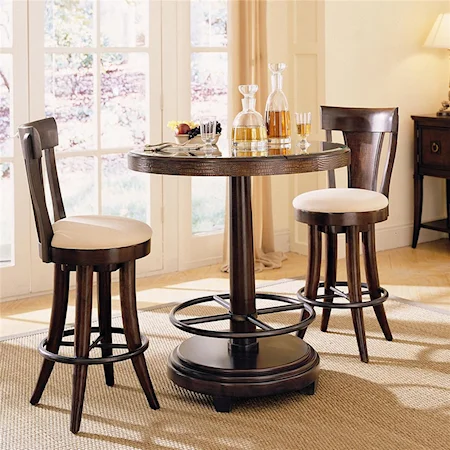 Bistro Table & Bar Stool Set